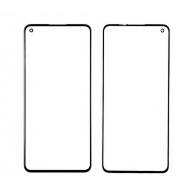 Front Glass for OnePlus 9R 5G - Black
