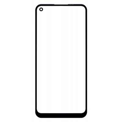 Front Glass for OnePlus Nord N100 - Black - Image 2