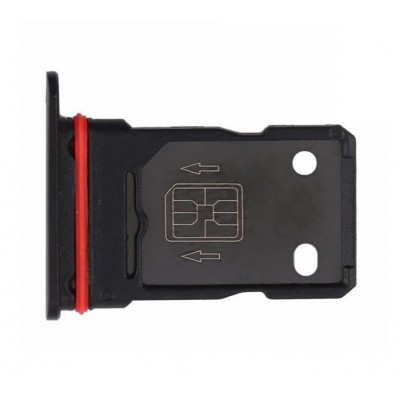 SIM Card Holder Tray for OnePlus 9R 5G - Black - Image 2