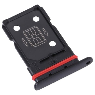 SIM Card Holder Tray for OnePlus 9RT 5G - Black - Image 2