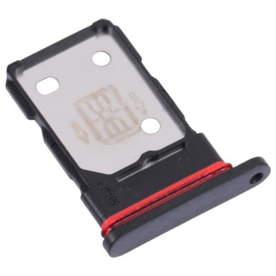 SIM Card Holder Tray for OnePlus Nord 2 5G - Black - Image 2