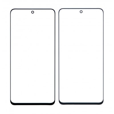 Front Glass for Realme 10 Pro - Black