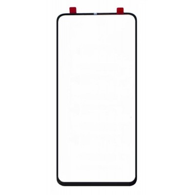 Front Glass for Xiaomi Poco X2 - Black - Image 2