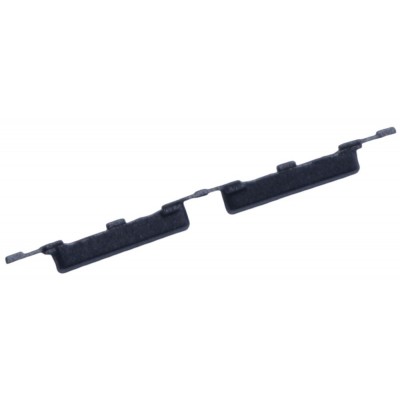 Volume Side Button Outer for Realme 7 Pro Silver - Plastic Key - Image 2