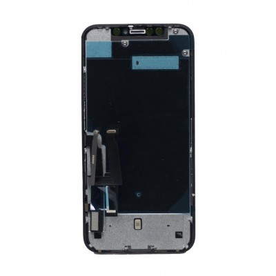 LCD with Touch Screen for Apple iPhone XR - Black (display glass combo folder) - Image 3