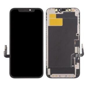 LCD with Touch Screen for Apple iPhone 12 - Black (display glass combo folder)