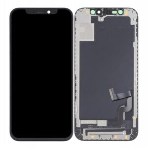 LCD with Touch Screen for Apple iPhone 12 Mini - Black (display glass combo folder)