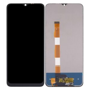 LCD with Touch Screen for Vivo Y20G - Black (display glass combo folder)