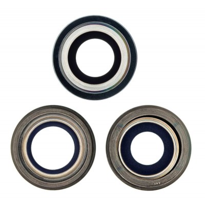 Camera Lens Glass with Frame for Apple iPhone 12 Pro Max Blue - Image 2