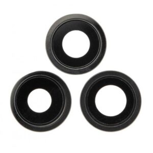 Camera Lens Glass with Frame for Apple iPhone 11 Pro Grey
