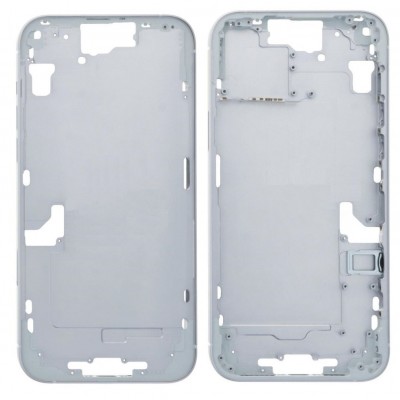 LCD Frame Middle Chassis for Apple iPhone 15 Plus - Blue