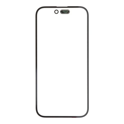 Front Glass for Apple iPhone 15 Plus - Black - Image 3