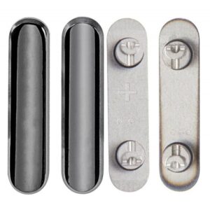 Volume Side Button Outer for Apple iPhone 11 Pro Max Grey - Plastic Key