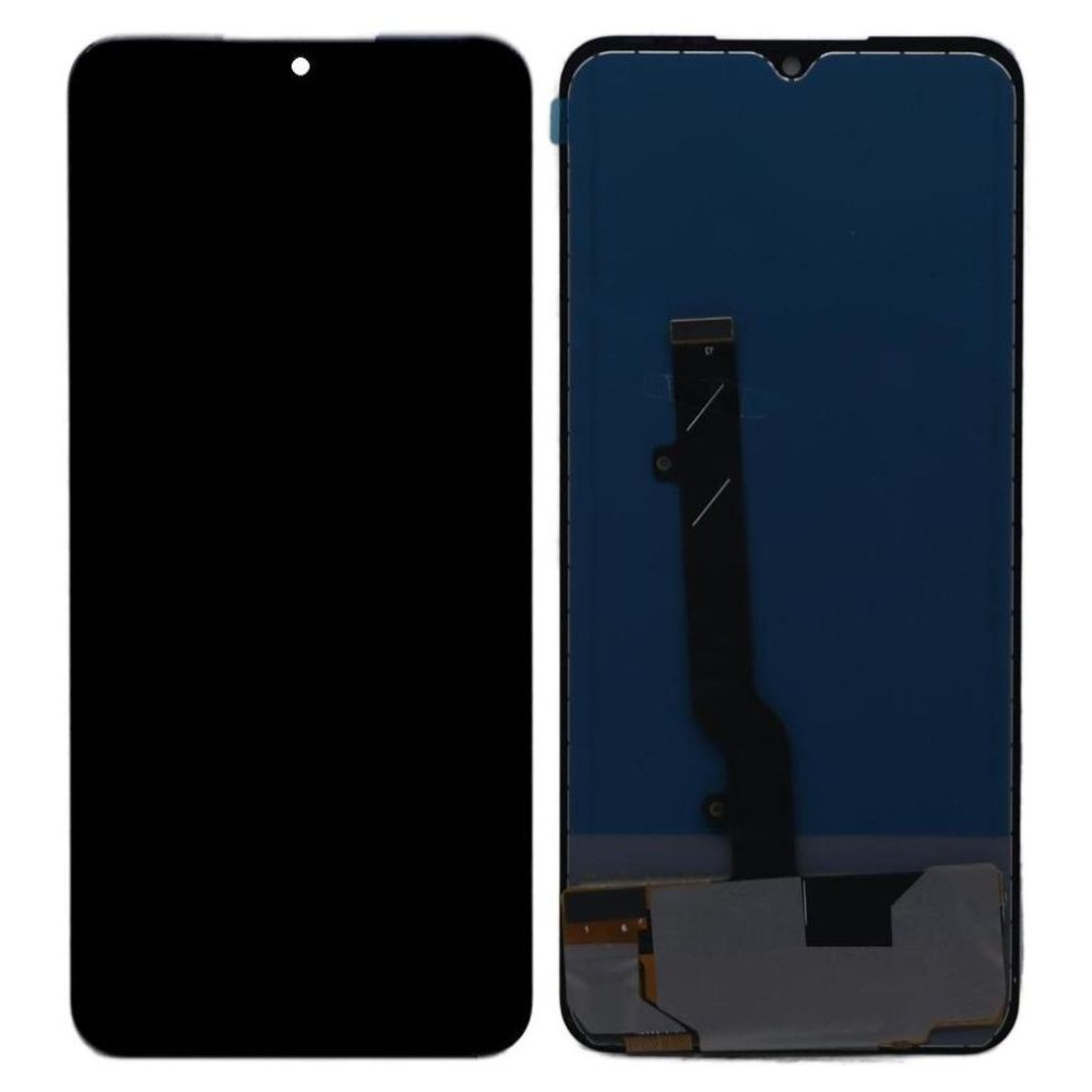 LCD with Touch Screen for Infinix Note 12 5G - Black (display glass combo folder)