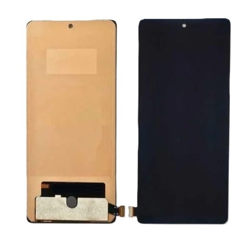 LCD with Touch Screen for Infinix Note 50 Pro Plus 5G - Silver (display glass combo folder)