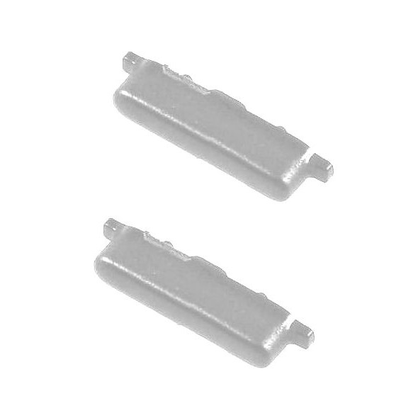 Volume Side Button Outer for Infinix Note 50 Pro Plus 5G Silver - Plastic Key