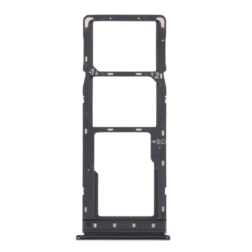 SIM Card Holder Tray for Infinix Hot 8 - Black