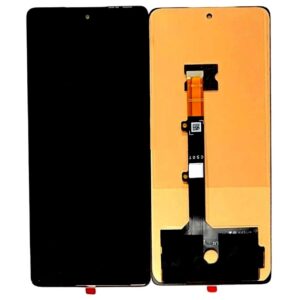 LCD with Touch Screen for Infinix Note 40 5G - Black (display glass combo folder)