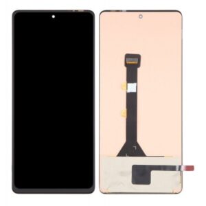 LCD with Touch Screen for Tecno Pova 6 Pro - Black (display glass combo folder)