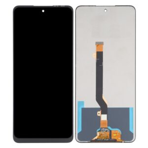 LCD with Touch Screen for Infinix Note 10 - Black (display glass combo folder)
