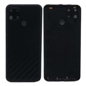 Back Panel Cover for Realme Narzo 30A - Black