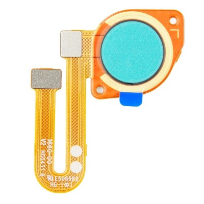 Fingerprint Sensor with Flex Cable for Motorola Moto E7 Blue