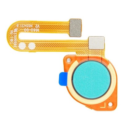 Fingerprint Sensor with Flex Cable for Motorola Moto E7 Blue - Image 3