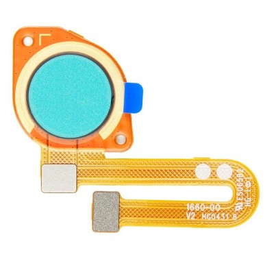 Fingerprint Sensor with Flex Cable for Motorola Moto E7 Blue - Image 2