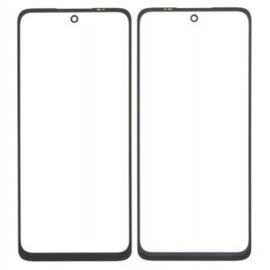 Front Glass for Motorola Moto G62 5G - Black