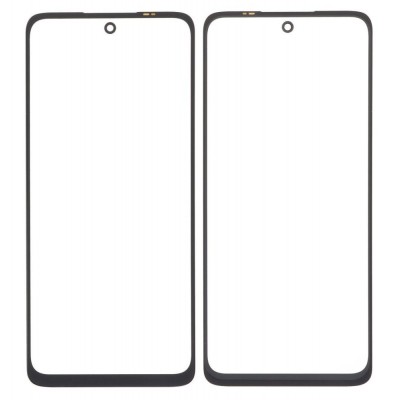 Front Glass for Motorola Moto G62 5G - Black