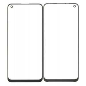 Front Glass for Realme 8 5G - Black