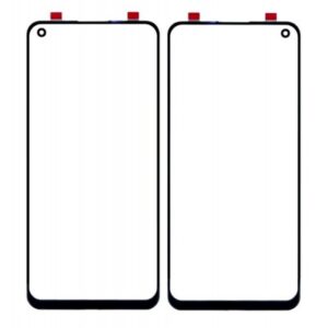 Front Glass for Realme 8 Pro - Black