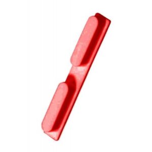 Volume Side Button Outer for Realme X2 Pro Red - Plastic Key