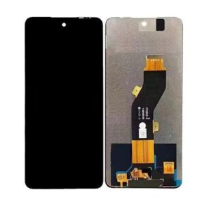 LCD with Touch Screen for Infinix Smart 8 HD - Black (display glass combo folder)