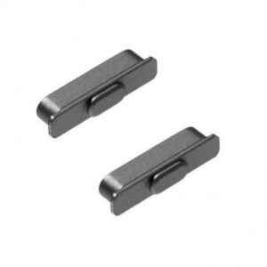 Volume Side Button Outer for Tecno Spark 7 Black - Plastic Key
