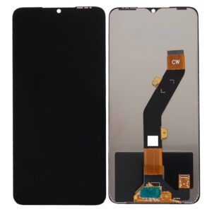 LCD with Touch Screen for Infinix Hot 30i - Black (display glass combo folder)