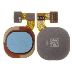 Fingerprint Sensor with Flex Cable for Tecno Spark 7 Blue
