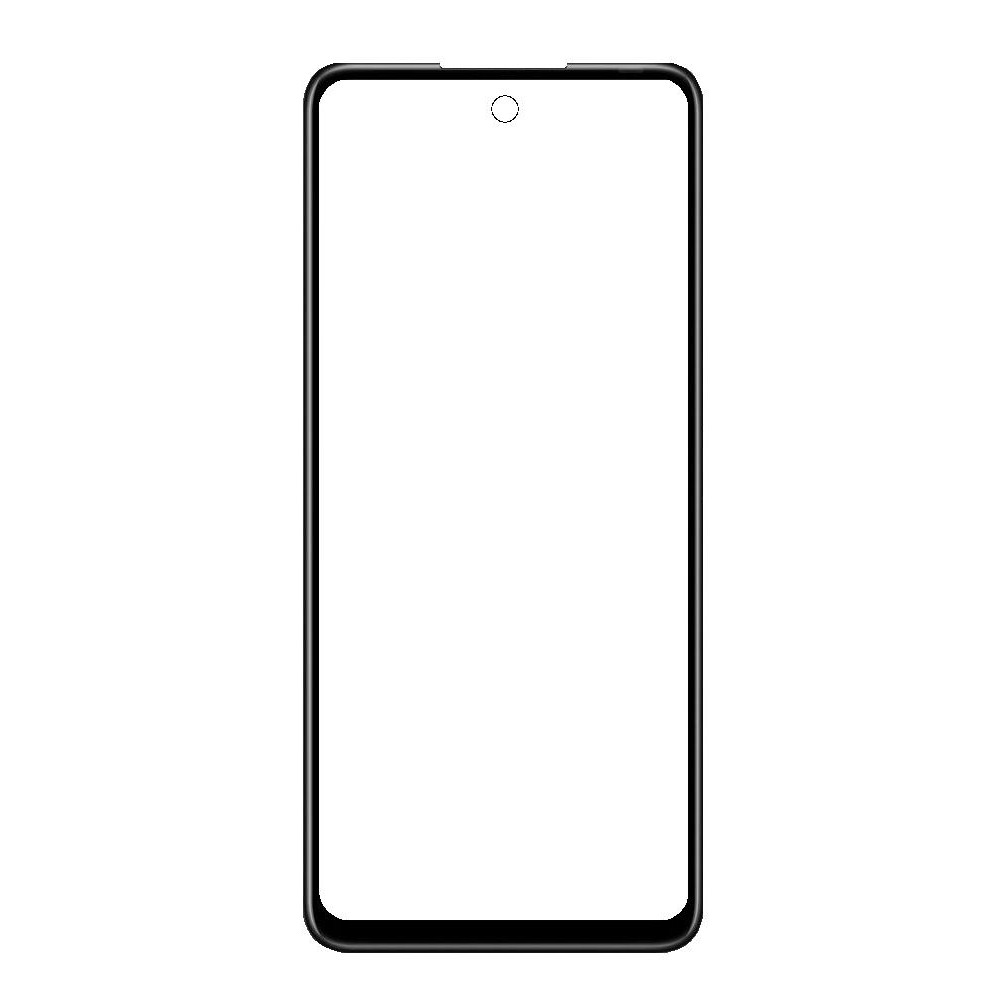 Front Glass for Infinix Zero 5G - Black