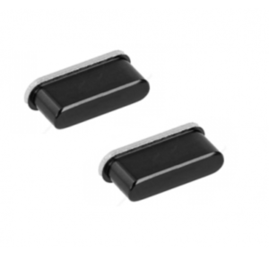 Volume Side Button Outer for Tecno Spark 8 Pro Black - Plastic Key