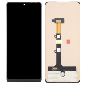 LCD with Touch Screen for Tecno Camon 30 5G - Black (display glass combo folder)
