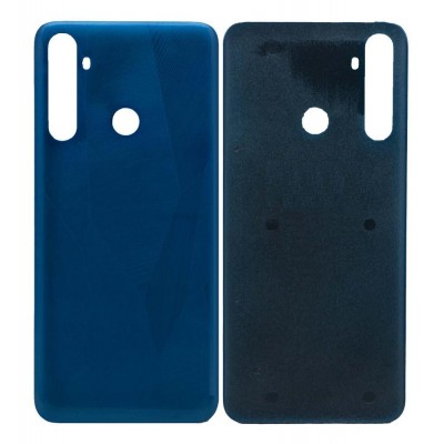 Back Panel Cover for Realme 5 - Blue