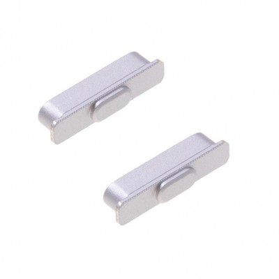 Volume Side Button Outer for Realme GT Neo 5G White - Plastic Key