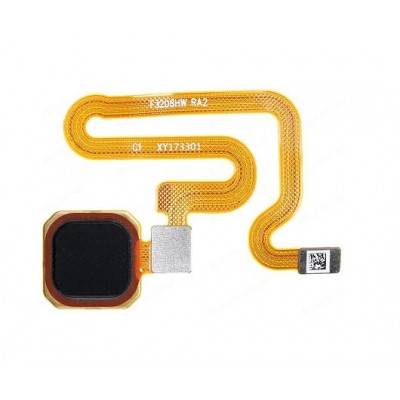 Fingerprint Sensor with Flex Cable for Vivo V11i Black