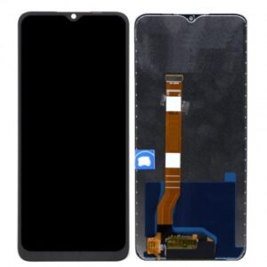 LCD with Touch Screen for Oppo A17K - Black (display glass combo folder)