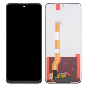 LCD with Touch Screen for Oppo A3 5G - Black (display glass combo folder)