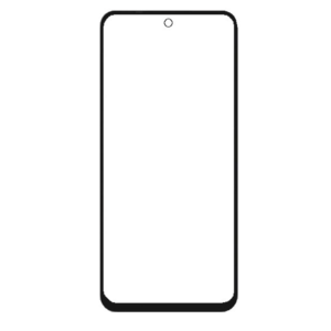 Front Glass for Tecno Spark 40C - Black
