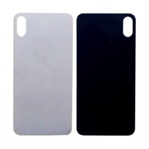 Back Panel Cover for Apple iPhone XS Max - Silver